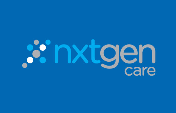 Nxtgen Care Logo Reversed Blue